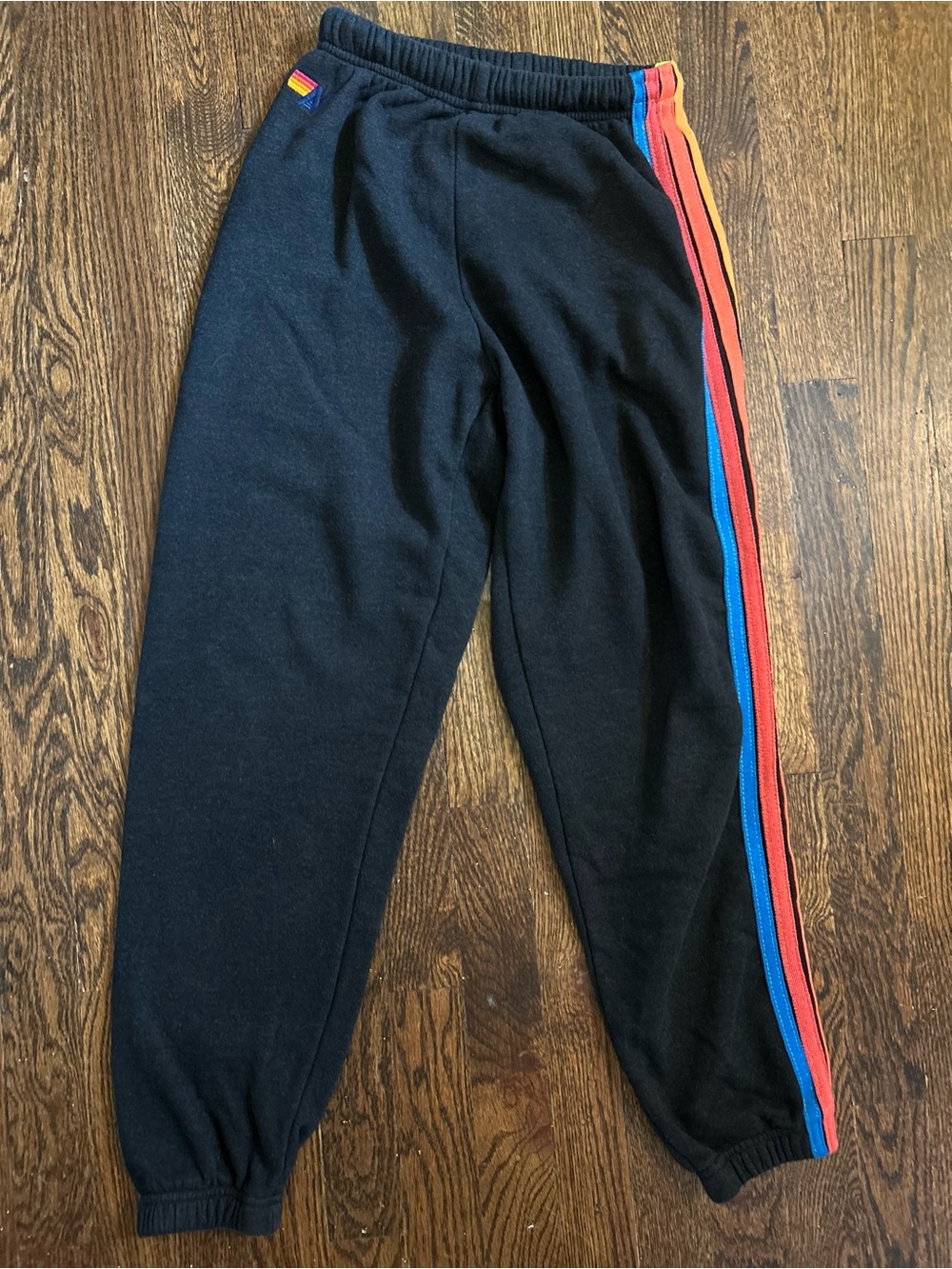 Aviator Nation 5 STRIPE SWEATPANTS size XS
